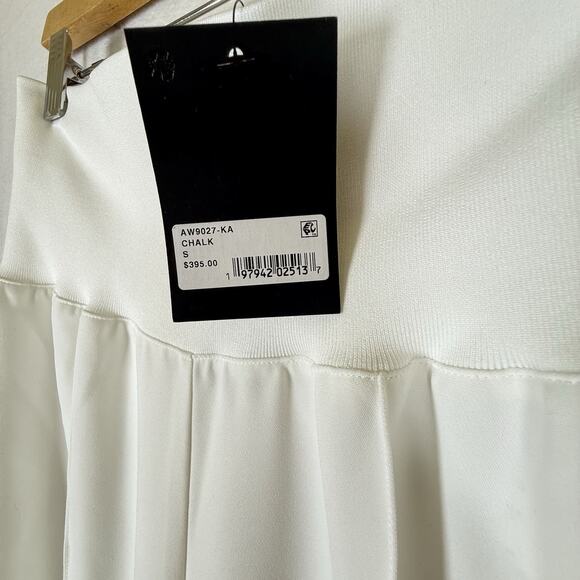 ATM Anthony Thomas Melillo Cotton Wide Leg Pants Trousers White Small - Picture 10 of 10